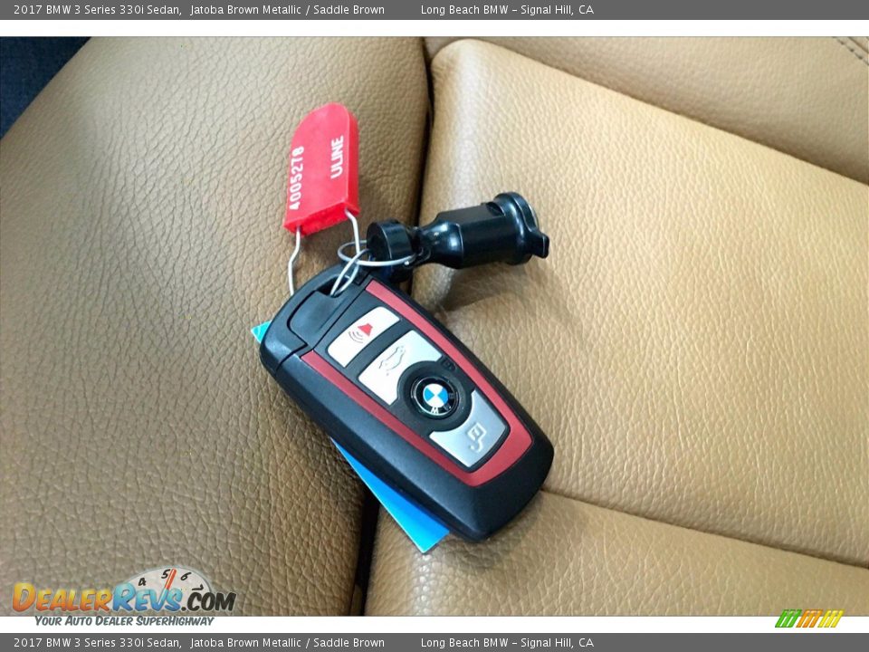 2017 BMW 3 Series 330i Sedan Jatoba Brown Metallic / Saddle Brown Photo #11