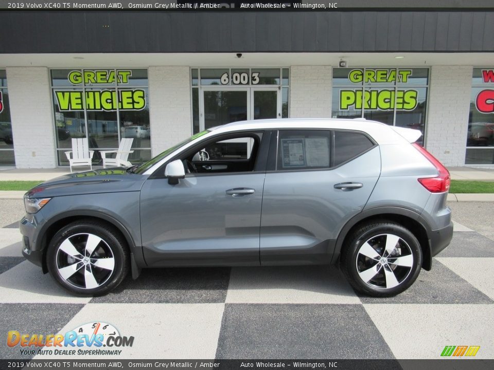 2019 Volvo XC40 T5 Momentum AWD Osmium Grey Metallic / Amber Photo #1