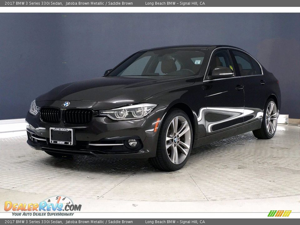 2017 BMW 3 Series 330i Sedan Jatoba Brown Metallic / Saddle Brown Photo #12