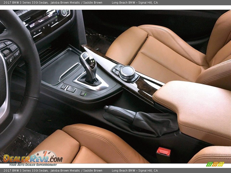 2017 BMW 3 Series 330i Sedan Jatoba Brown Metallic / Saddle Brown Photo #16