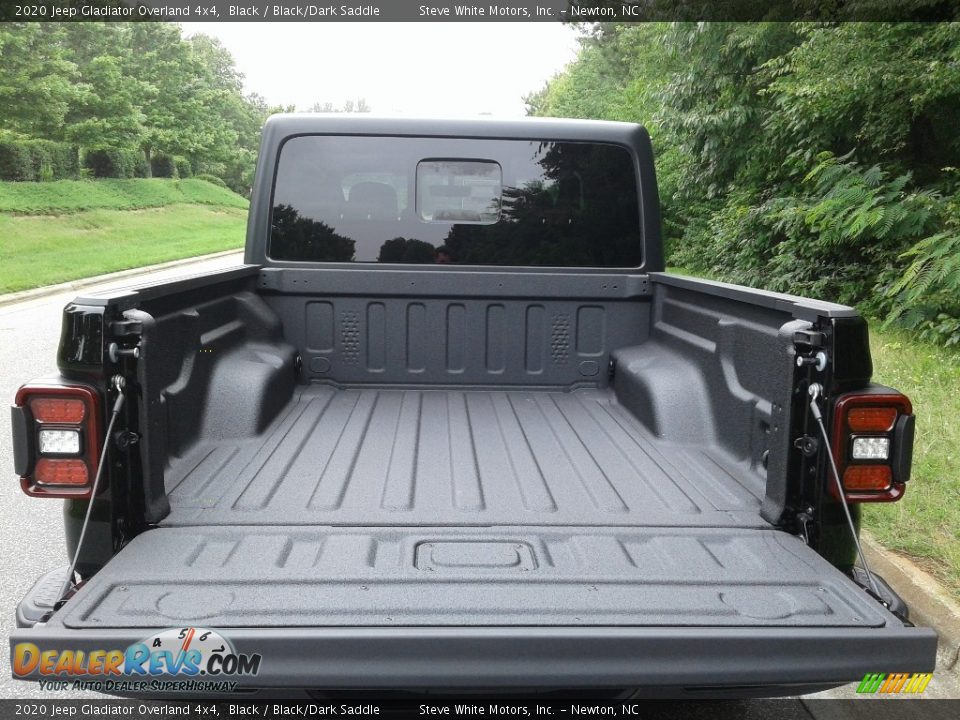 2020 Jeep Gladiator Overland 4x4 Black / Black/Dark Saddle Photo #8