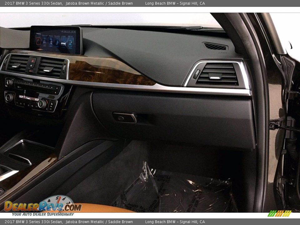 2017 BMW 3 Series 330i Sedan Jatoba Brown Metallic / Saddle Brown Photo #22