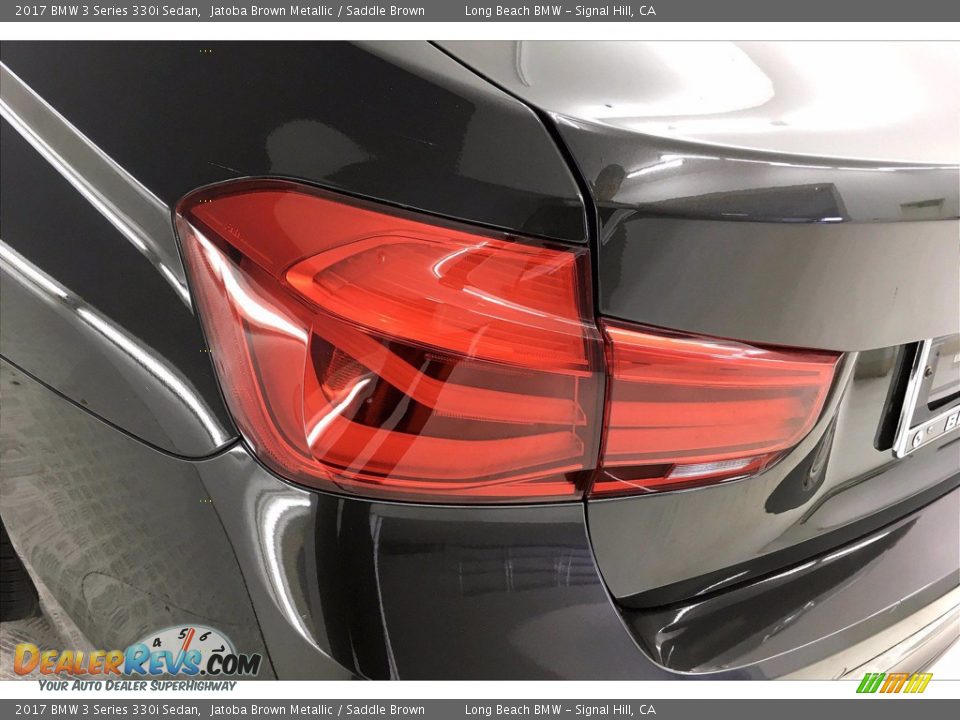2017 BMW 3 Series 330i Sedan Jatoba Brown Metallic / Saddle Brown Photo #27
