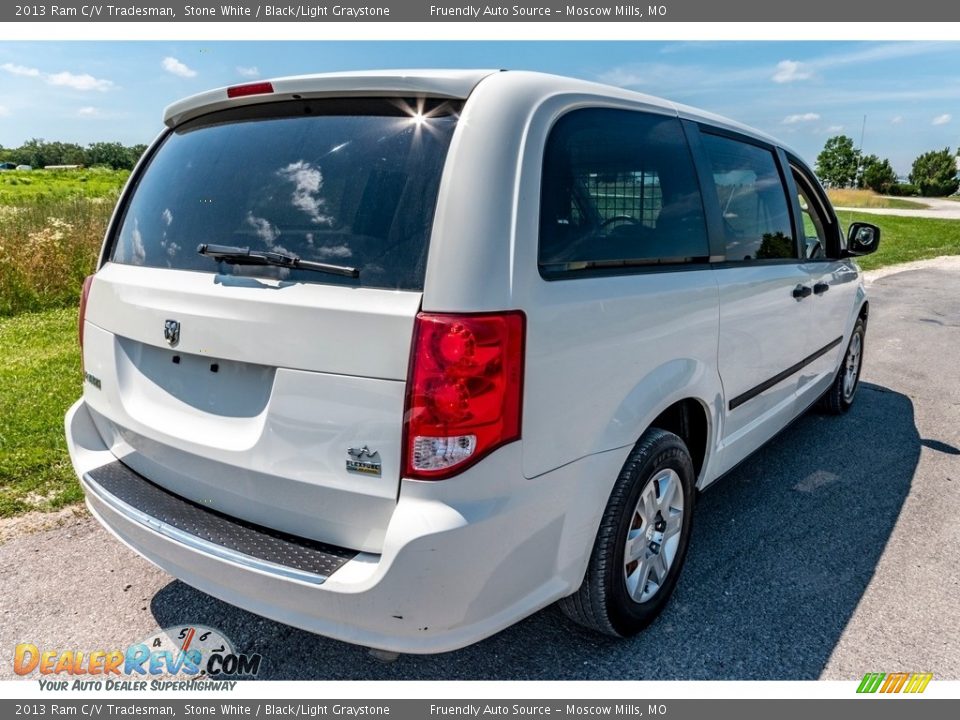 2013 Ram C/V Tradesman Stone White / Black/Light Graystone Photo #4