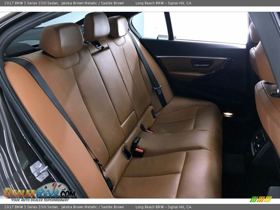 2017 BMW 3 Series 330i Sedan Jatoba Brown Metallic / Saddle Brown Photo #29