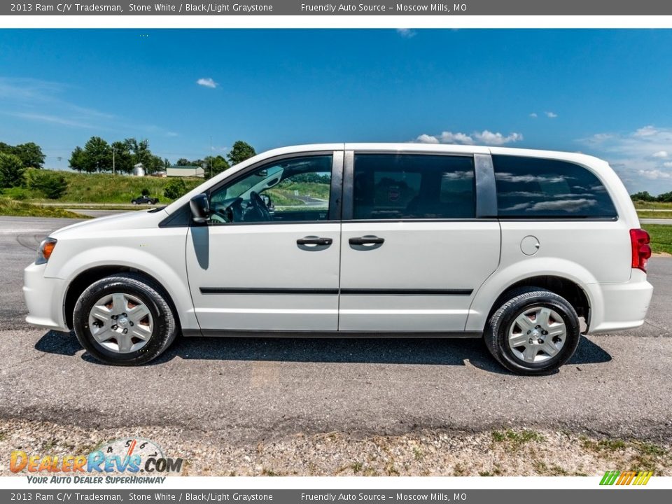 2013 Ram C/V Tradesman Stone White / Black/Light Graystone Photo #7