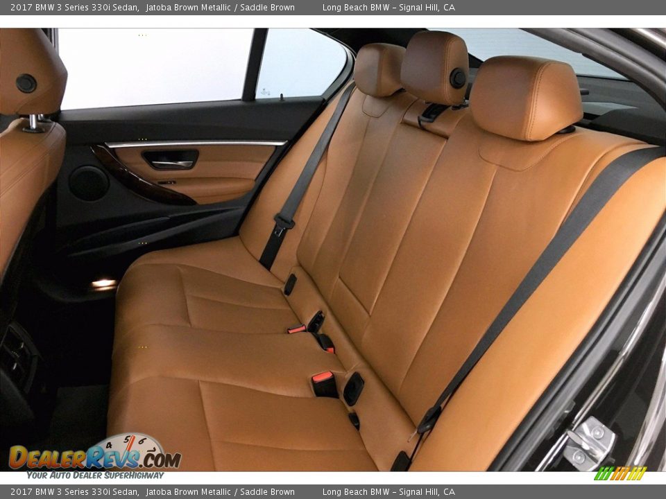 2017 BMW 3 Series 330i Sedan Jatoba Brown Metallic / Saddle Brown Photo #30