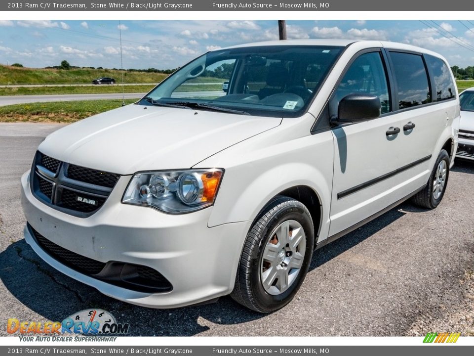 2013 Ram C/V Tradesman Stone White / Black/Light Graystone Photo #8