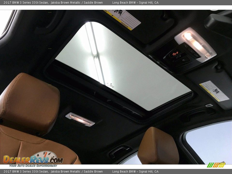 2017 BMW 3 Series 330i Sedan Jatoba Brown Metallic / Saddle Brown Photo #31