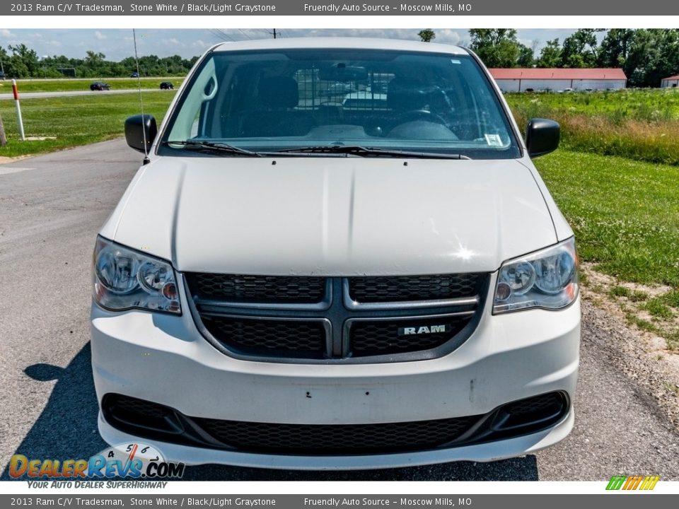 2013 Ram C/V Tradesman Stone White / Black/Light Graystone Photo #9