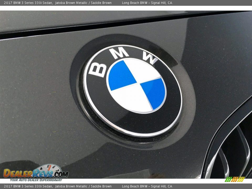 2017 BMW 3 Series 330i Sedan Jatoba Brown Metallic / Saddle Brown Photo #33