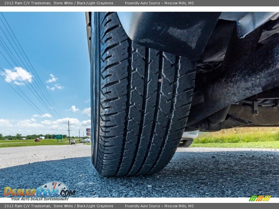 2013 Ram C/V Tradesman Stone White / Black/Light Graystone Photo #12