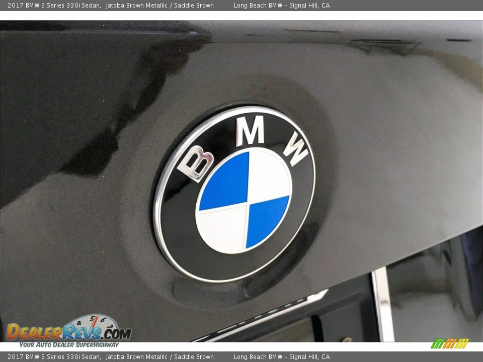 2017 BMW 3 Series 330i Sedan Jatoba Brown Metallic / Saddle Brown Photo #34