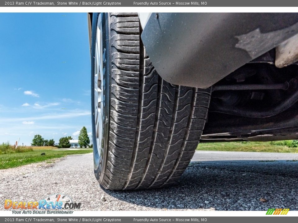 2013 Ram C/V Tradesman Stone White / Black/Light Graystone Photo #15