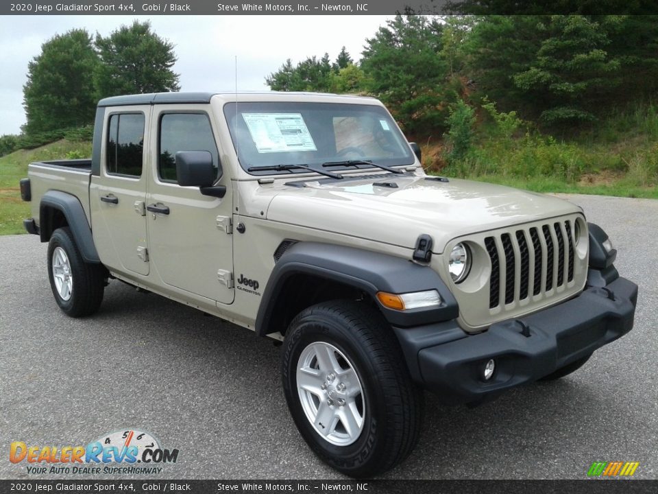 2020 Jeep Gladiator Sport 4x4 Gobi / Black Photo #4