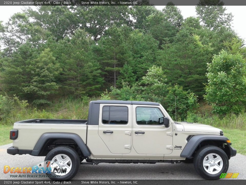 2020 Jeep Gladiator Sport 4x4 Gobi / Black Photo #5