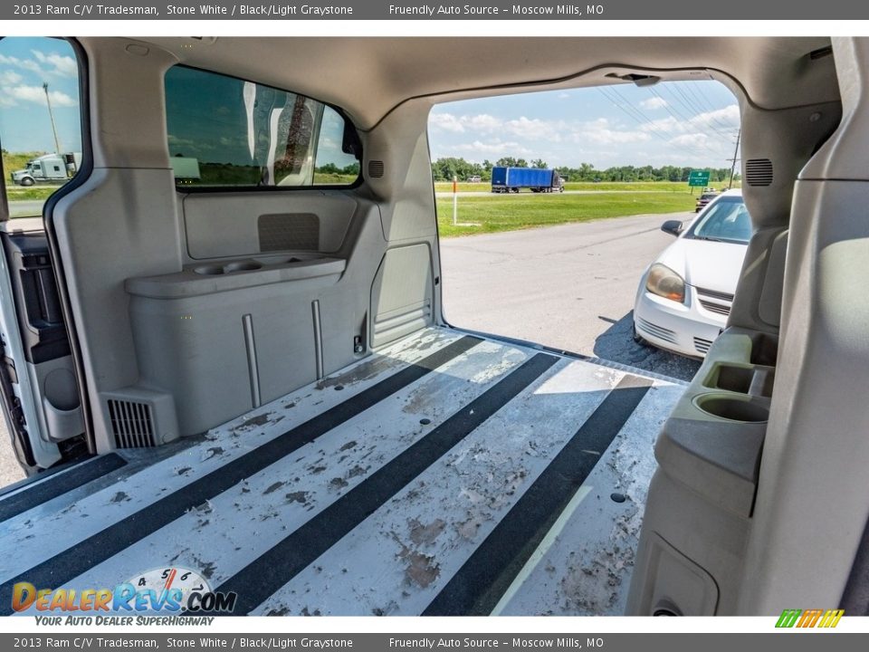 2013 Ram C/V Tradesman Stone White / Black/Light Graystone Photo #22