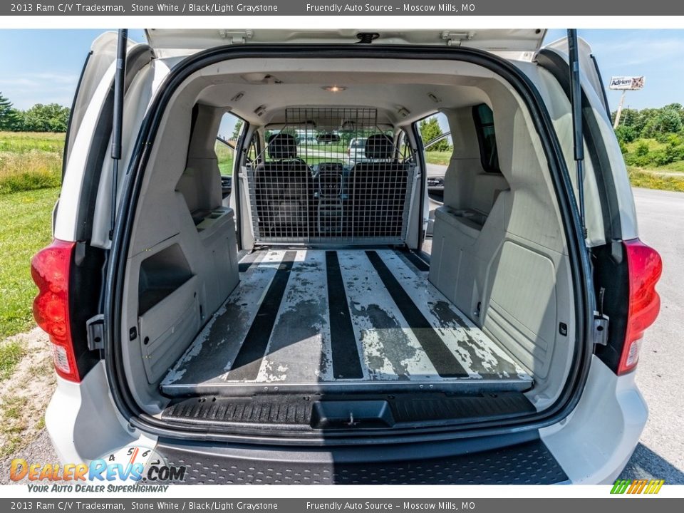 2013 Ram C/V Tradesman Stone White / Black/Light Graystone Photo #23