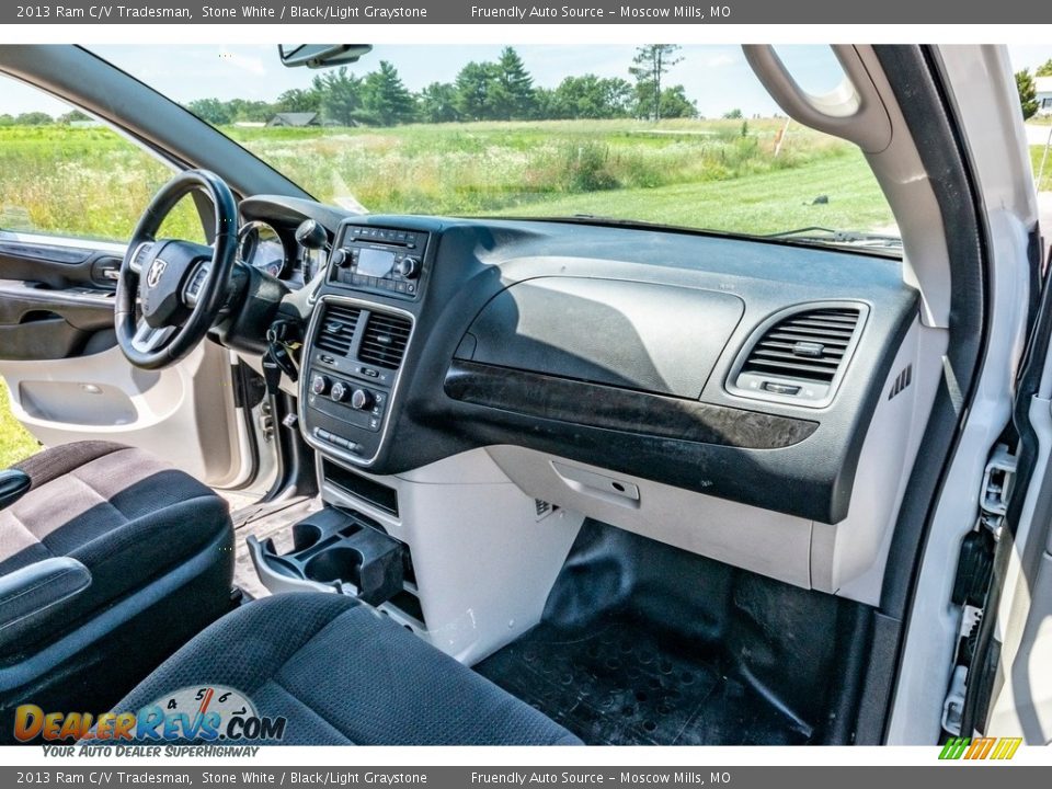 2013 Ram C/V Tradesman Stone White / Black/Light Graystone Photo #26