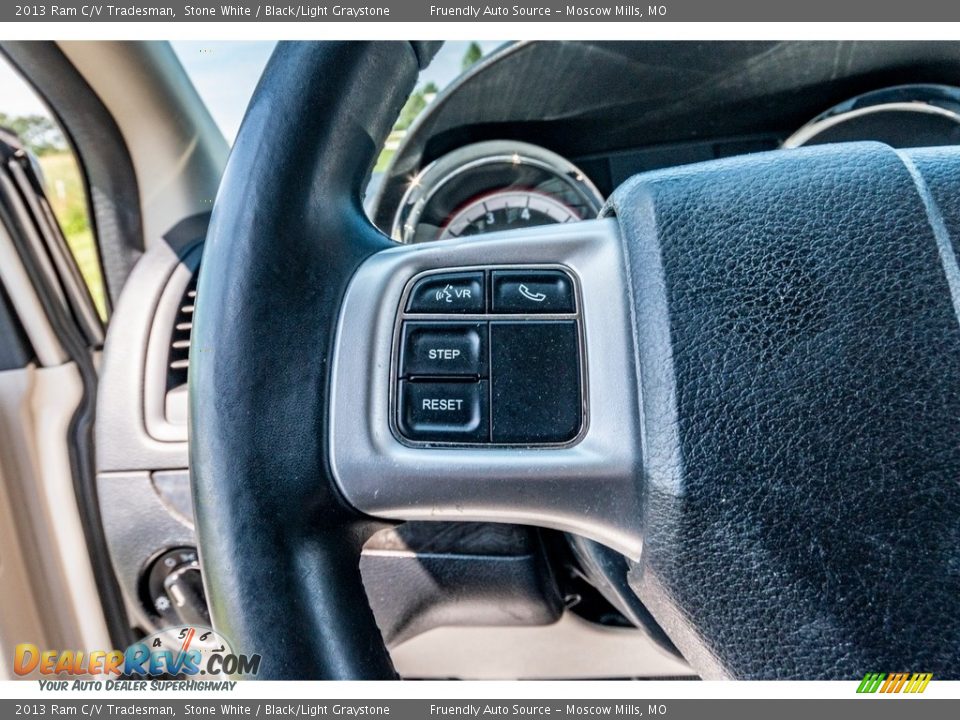 2013 Ram C/V Tradesman Stone White / Black/Light Graystone Photo #32