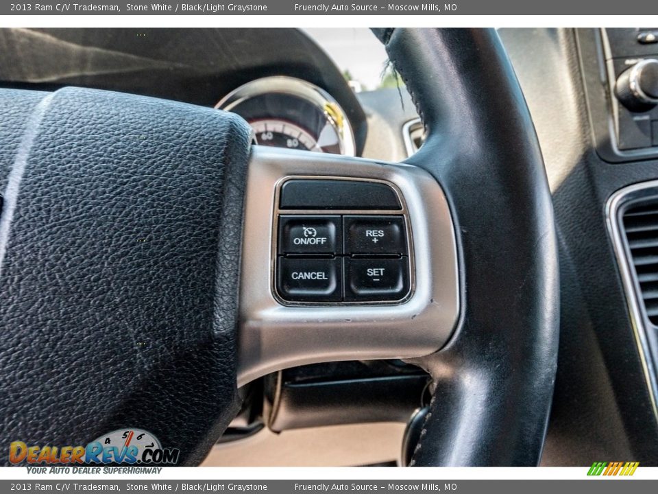 2013 Ram C/V Tradesman Stone White / Black/Light Graystone Photo #33