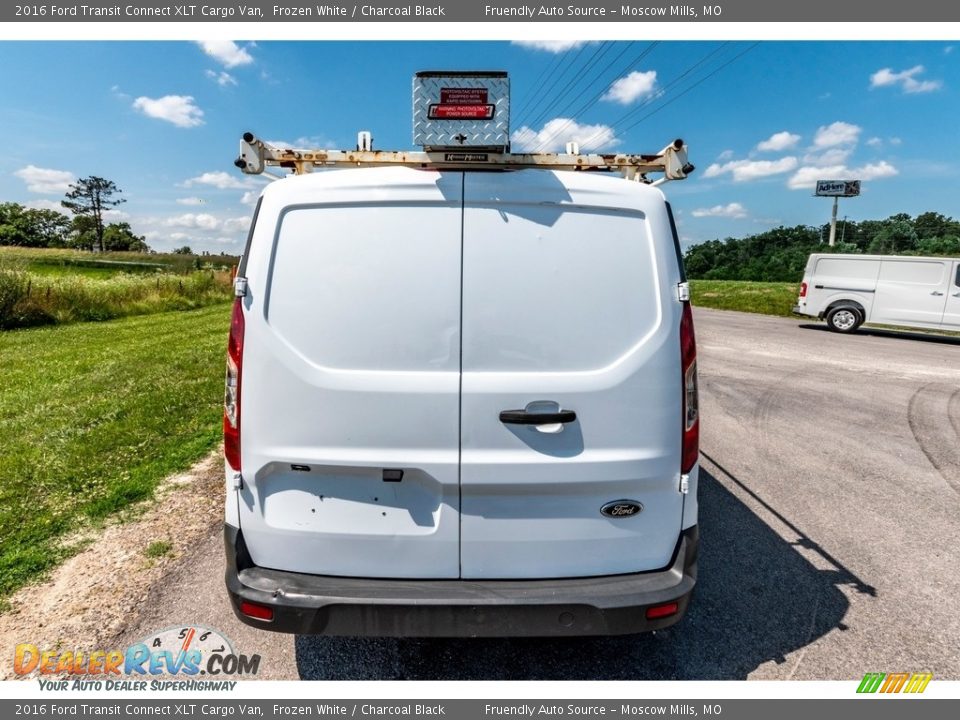 2016 Ford Transit Connect XLT Cargo Van Frozen White / Charcoal Black Photo #5