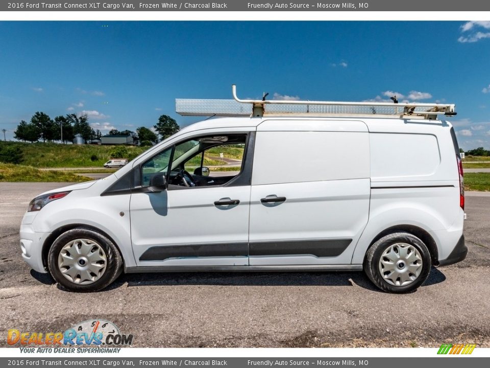 Frozen White 2016 Ford Transit Connect XLT Cargo Van Photo #7