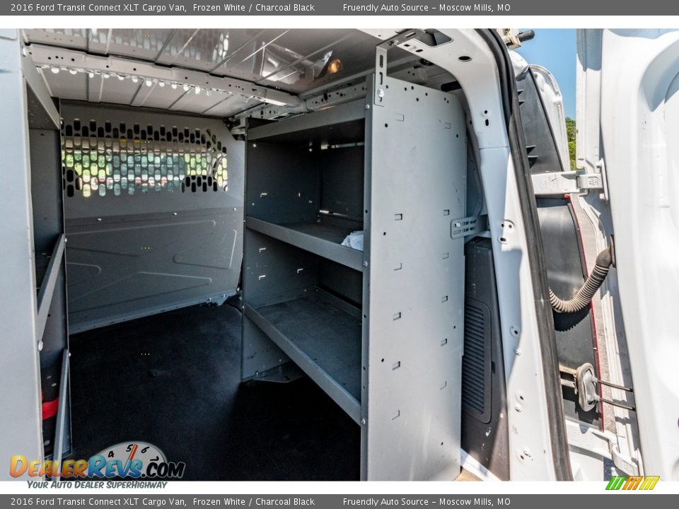 2016 Ford Transit Connect XLT Cargo Van Frozen White / Charcoal Black Photo #24