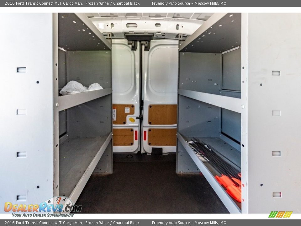 2016 Ford Transit Connect XLT Cargo Van Frozen White / Charcoal Black Photo #26