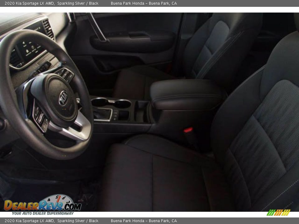 2020 Kia Sportage LX AWD Sparkling Silver / Black Photo #3