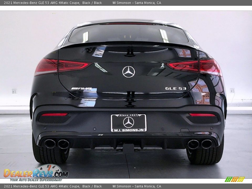 2021 Mercedes-Benz GLE 53 AMG 4Matic Coupe Black / Black Photo #3