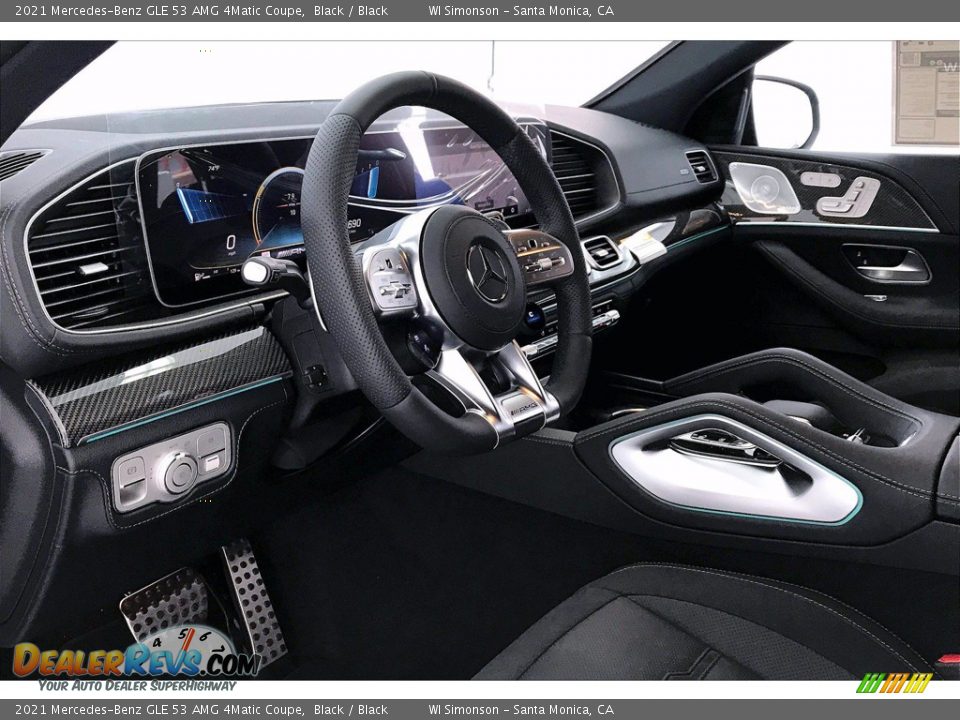 Dashboard of 2021 Mercedes-Benz GLE 53 AMG 4Matic Coupe Photo #4