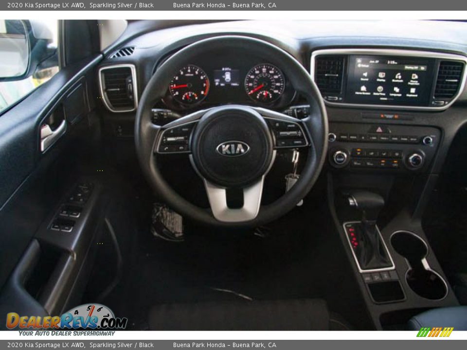 2020 Kia Sportage LX AWD Sparkling Silver / Black Photo #5