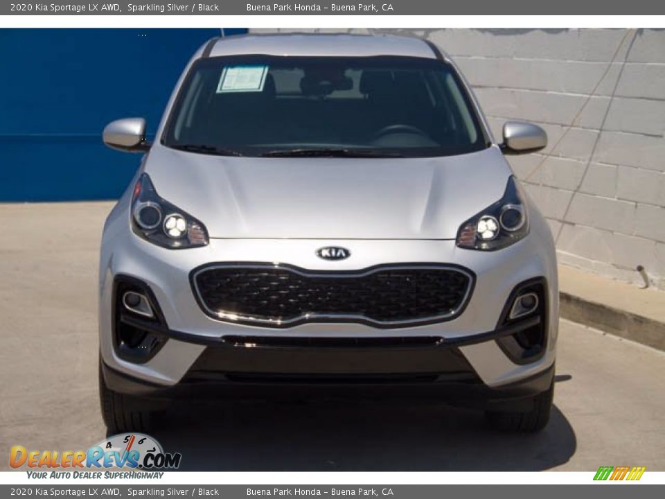 2020 Kia Sportage LX AWD Sparkling Silver / Black Photo #7