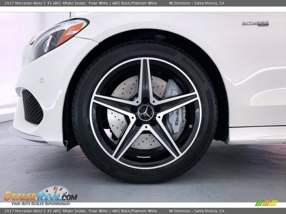 2017 Mercedes-Benz C 43 AMG 4Matic Sedan Wheel Photo #8