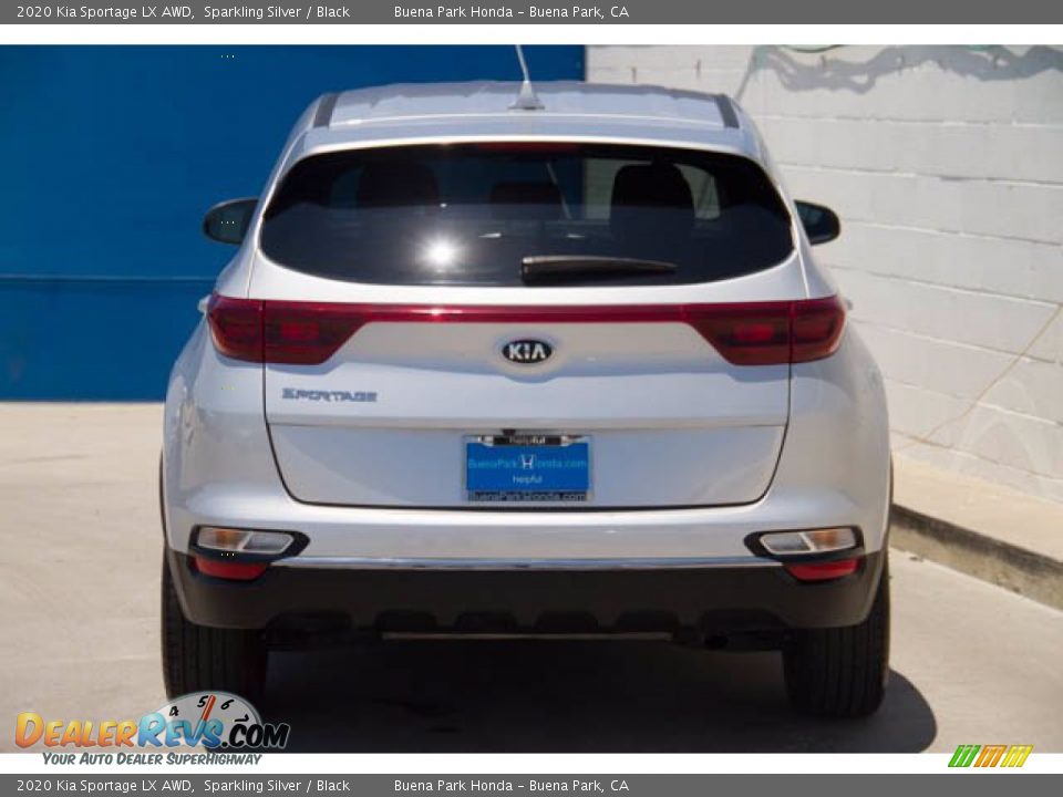 2020 Kia Sportage LX AWD Sparkling Silver / Black Photo #9