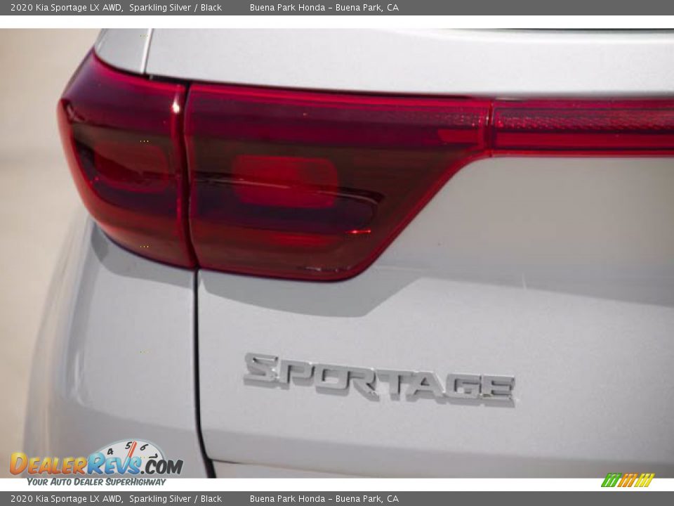 2020 Kia Sportage LX AWD Sparkling Silver / Black Photo #10