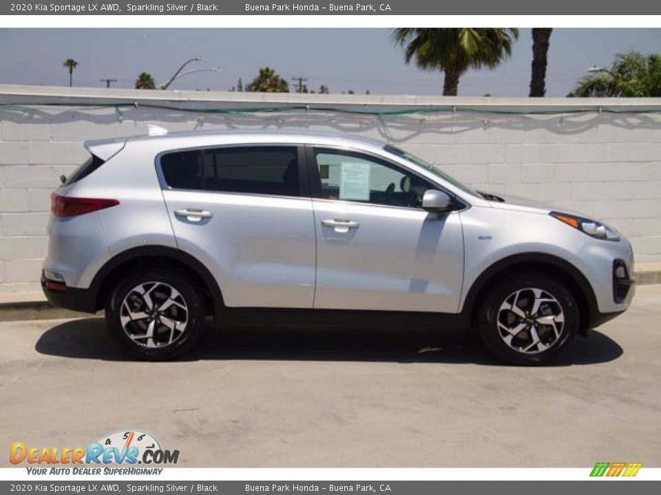 2020 Kia Sportage LX AWD Sparkling Silver / Black Photo #12
