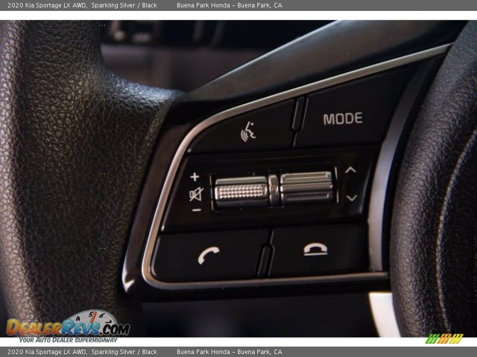 2020 Kia Sportage LX AWD Sparkling Silver / Black Photo #14