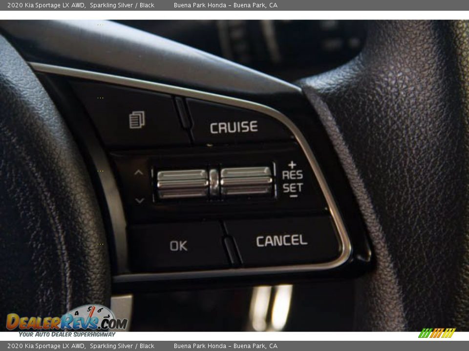 2020 Kia Sportage LX AWD Sparkling Silver / Black Photo #15