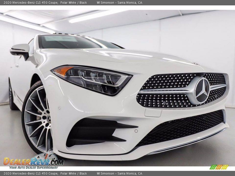 2020 Mercedes-Benz CLS 450 Coupe Polar White / Black Photo #2
