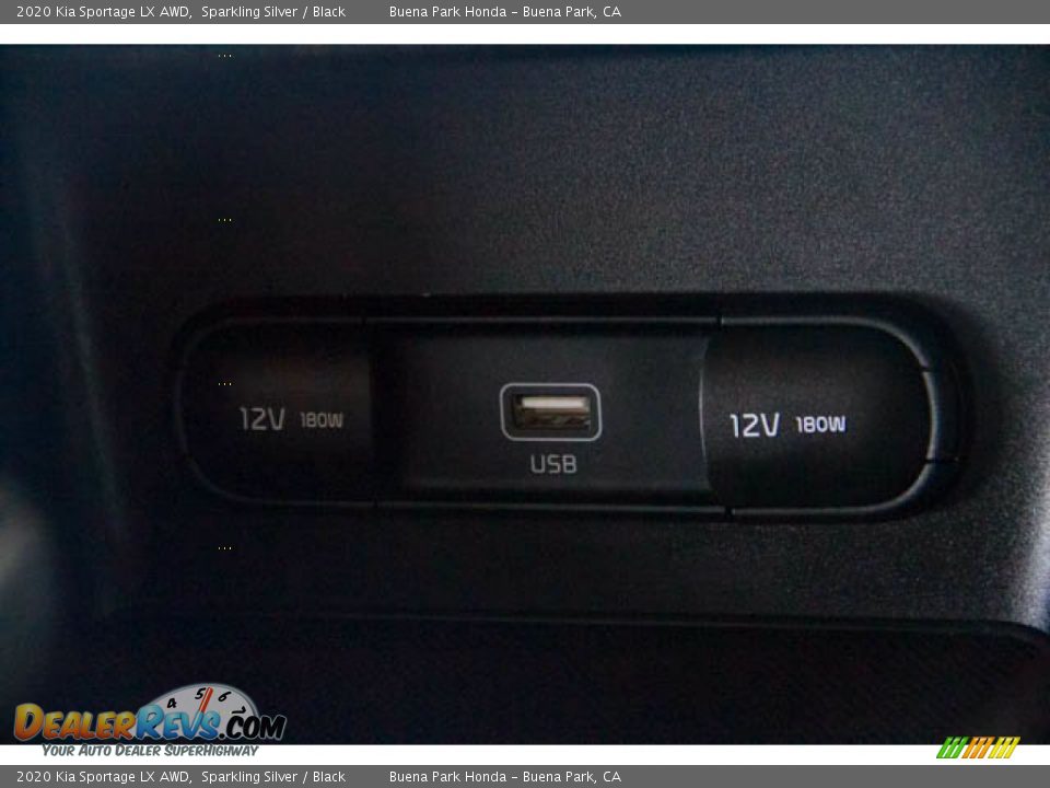2020 Kia Sportage LX AWD Sparkling Silver / Black Photo #16