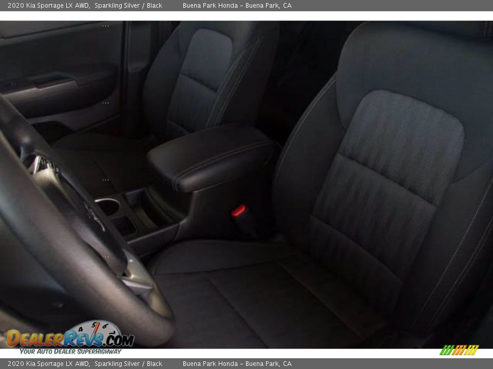 2020 Kia Sportage LX AWD Sparkling Silver / Black Photo #17