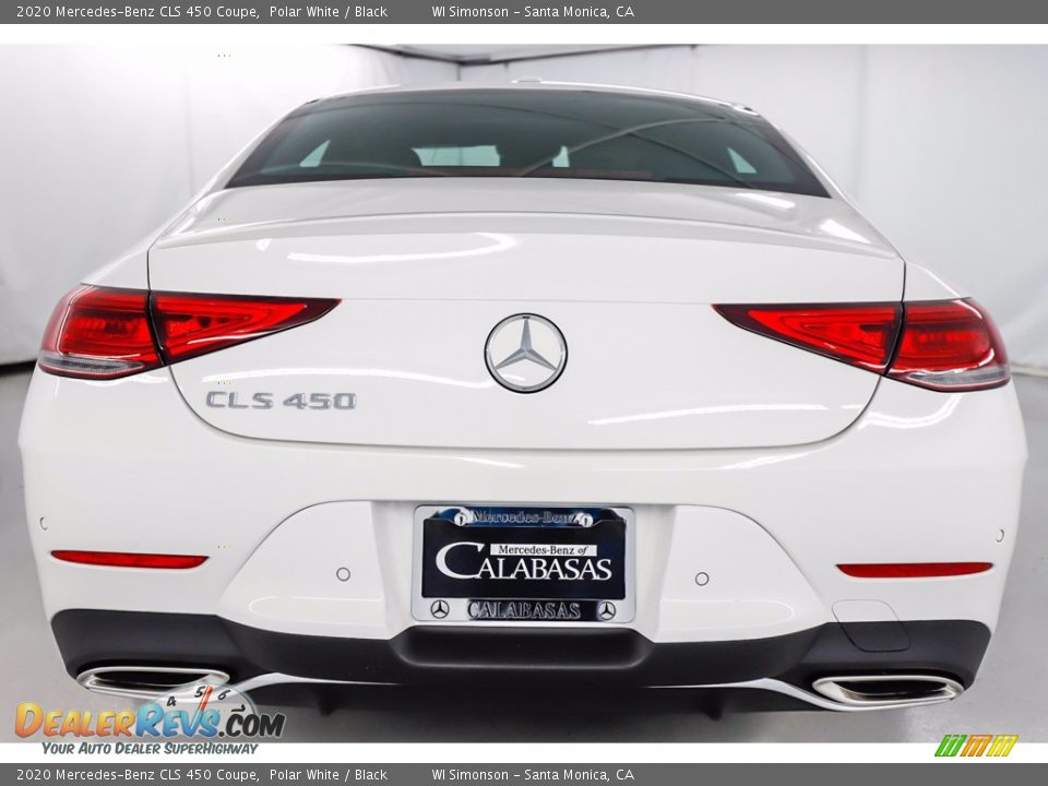 2020 Mercedes-Benz CLS 450 Coupe Polar White / Black Photo #4
