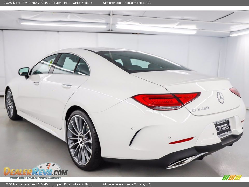 2020 Mercedes-Benz CLS 450 Coupe Polar White / Black Photo #5