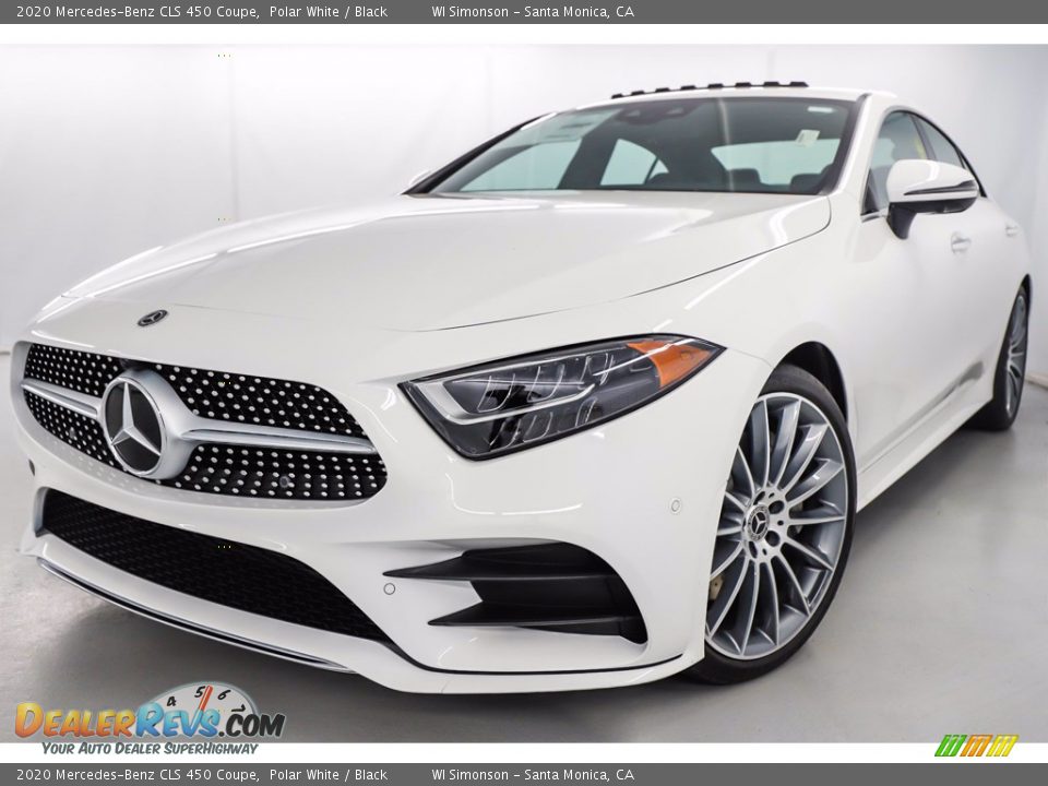2020 Mercedes-Benz CLS 450 Coupe Polar White / Black Photo #6
