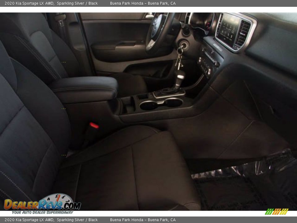 2020 Kia Sportage LX AWD Sparkling Silver / Black Photo #22
