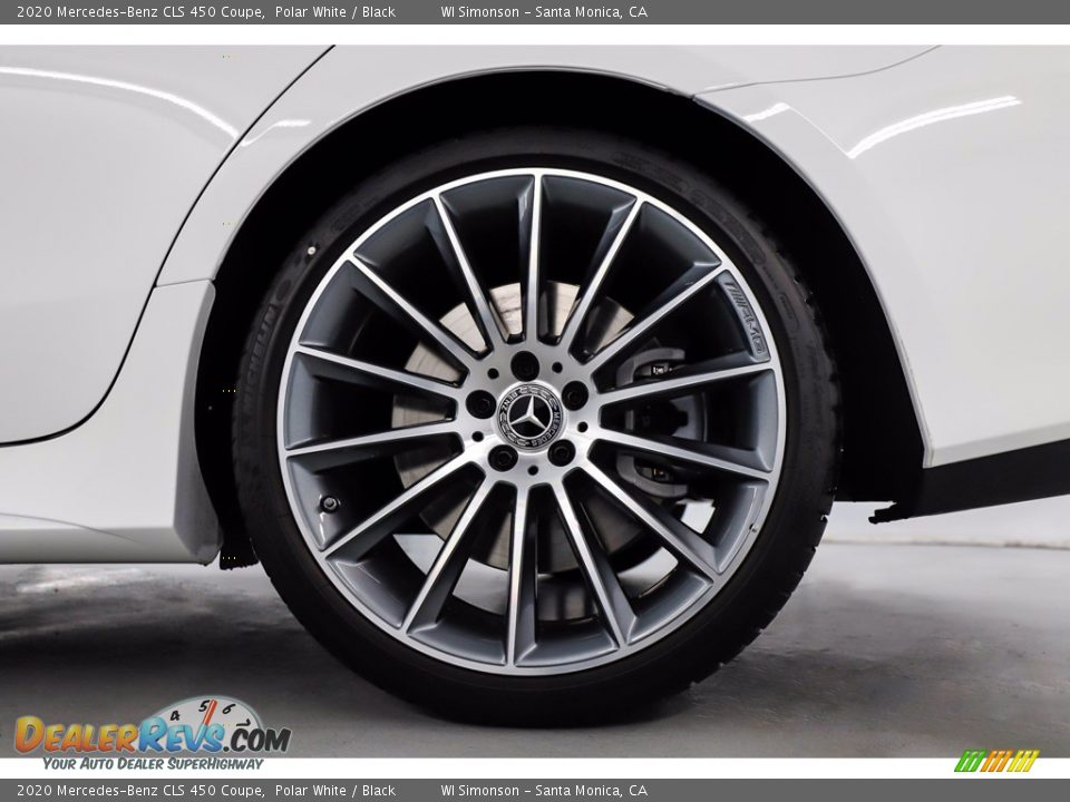 2020 Mercedes-Benz CLS 450 Coupe Polar White / Black Photo #8