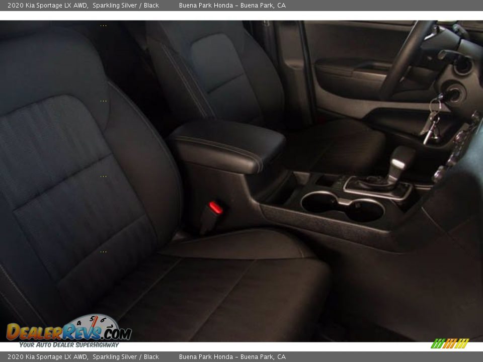 2020 Kia Sportage LX AWD Sparkling Silver / Black Photo #23