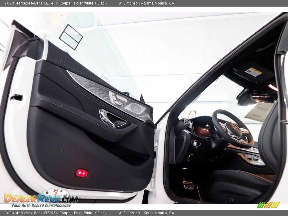 2020 Mercedes-Benz CLS 450 Coupe Polar White / Black Photo #9